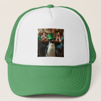 Penguin in the pub cap