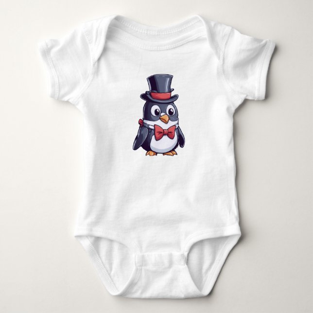 Penguin in top hat (Front)