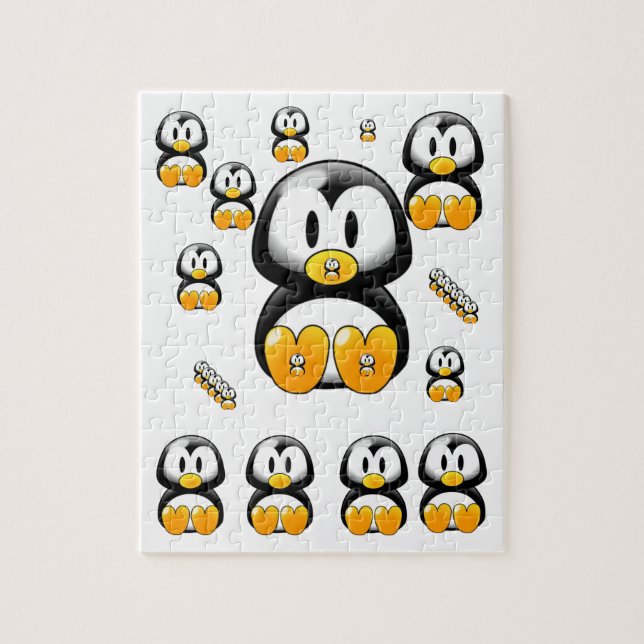 Penguin Jigsaw Puzzle (Vertical)