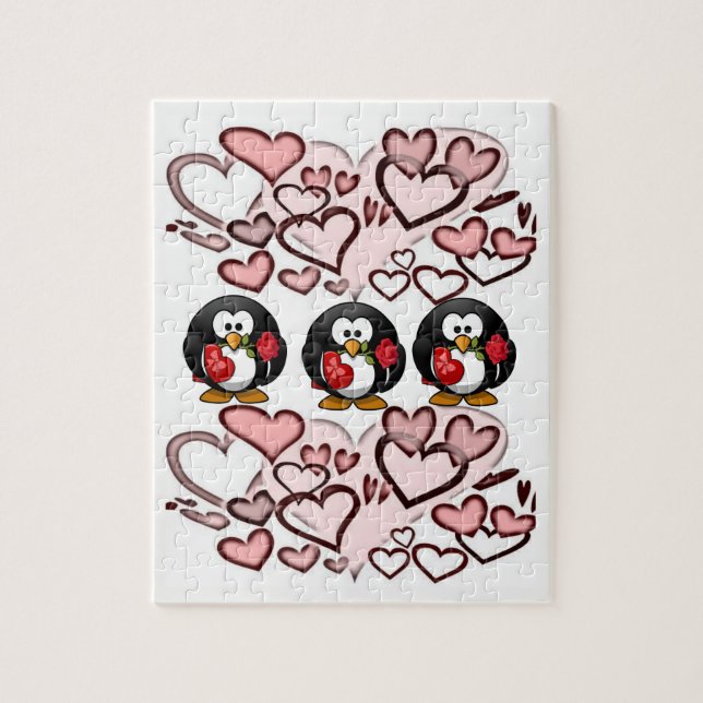 Penguin Jigsaw Puzzle (Vertical)
