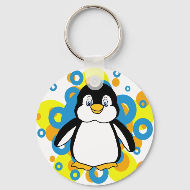 penguin key ring (Front)