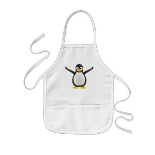 Penguin Kids Apron