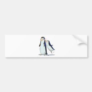 PeNgUiN KiSS Bumper Sticker