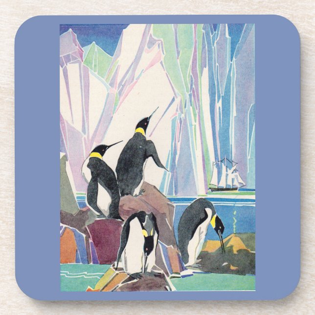 penguin land coaster (Front)