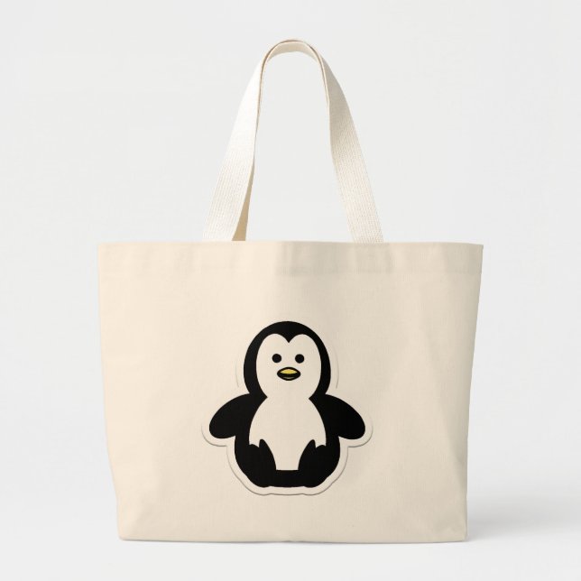 penguin large tote bag (Front)