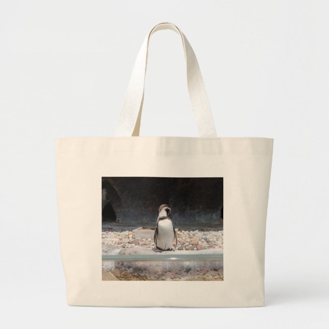Penguin Large Tote Bag (Front)
