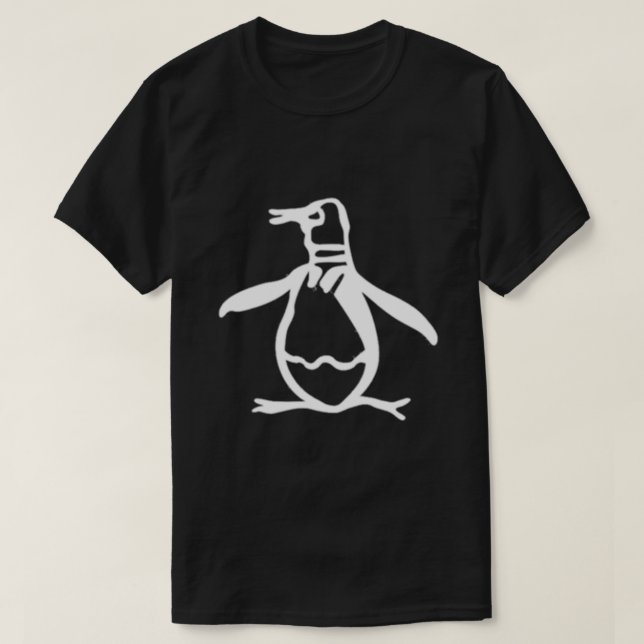 penguin logo on shirt golf Classic T-Shirt (Design Front)