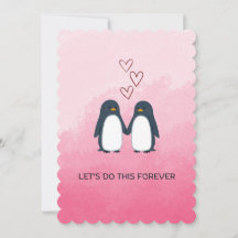 Penguin Love Card