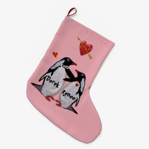 Penguin Love Christmas Stockings