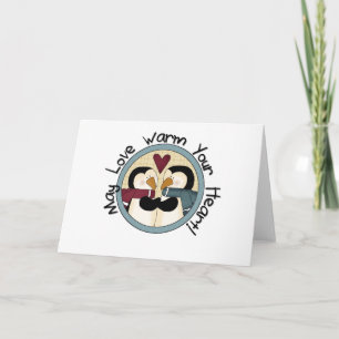 Penguin Love Holiday Tshirts and Gifts Card