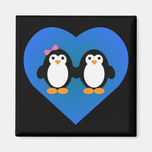 Penguin Love Magnet