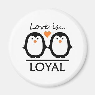 Penguin Love Magnet