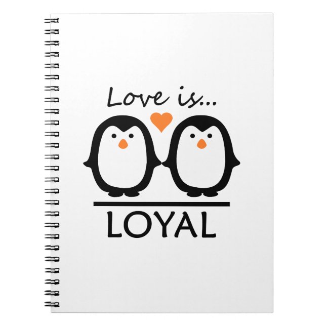 Penguin Love notebooks (Front)