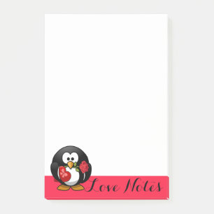 Penguin Love Notes Post-It Notes