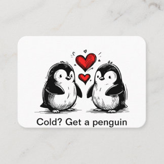 Penguin Love Parade Business Card