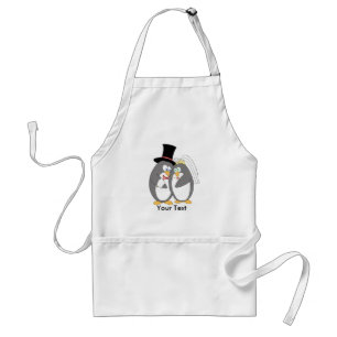 Penguin Love Personalised Apron