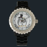Penguin Love Women's Watch<br><div class="desc">Our adorable bride and groom penguin's on your choice of watches for women Perfect wedding, bridal shower, engagement, anniversary gift.</div>