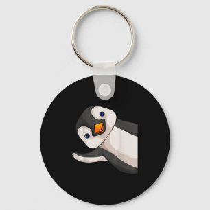 Penguin Lover Kids Boys Girl Women Key Ring