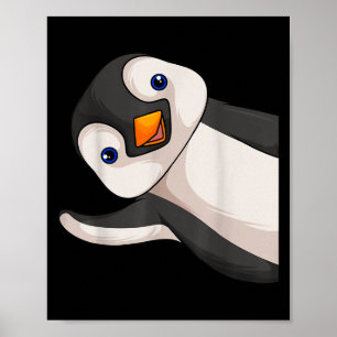 Penguin Lover Kids Boys Girl Women Poster