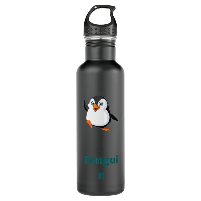 Penguin Lover - Penguin 710 Ml Water Bottle (Front)