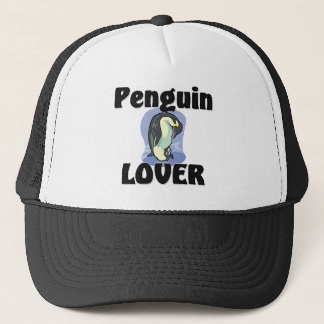 Penguin Lover Trucker Hat (Front)