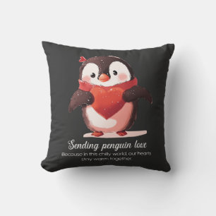 Penguin Lovers - Valentines Day special Cushion