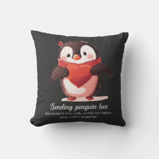 Penguin Lovers - Valentines Day special Cushion