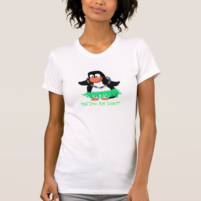 penguin luau T-Shirt (Front)