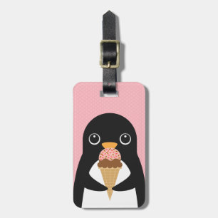 Penguin Luggage Tags