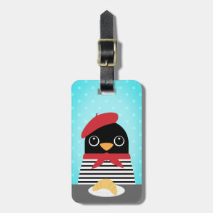 Penguin Luggage Tags