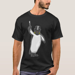 Penguin Magician Magic wand T-Shirt