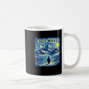 Penguin meme saw heading straight penguin but why coffee mug