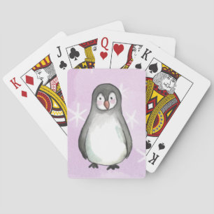 Penguin motif   playing cards