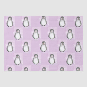 Penguin motif tissue paper