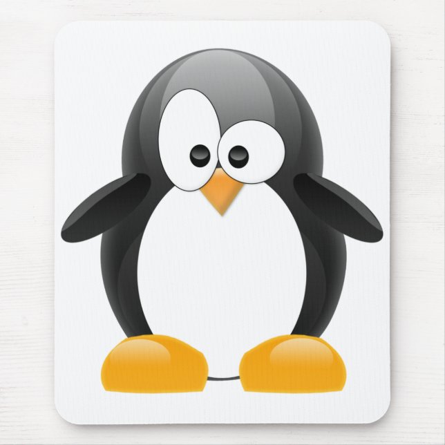 Penguin Mouse Pad (Front)