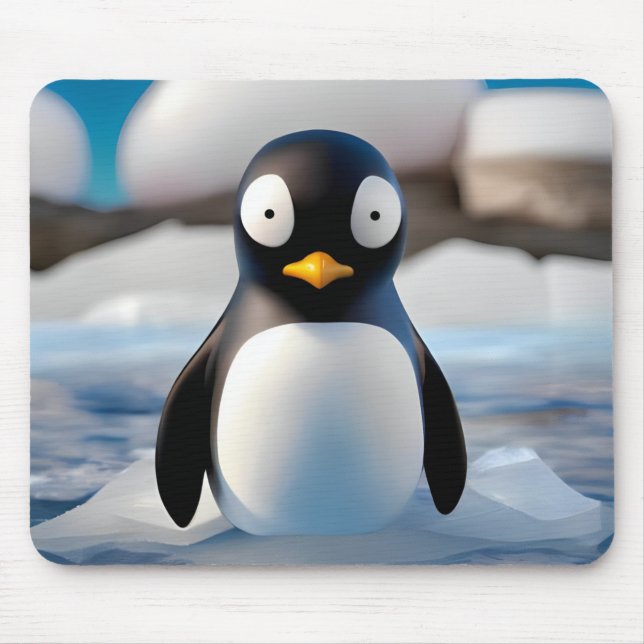 Penguin Mouse Pad (Front)