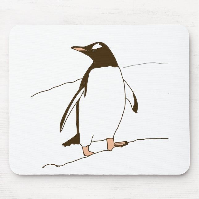 Penguin Mouse Pad (Front)