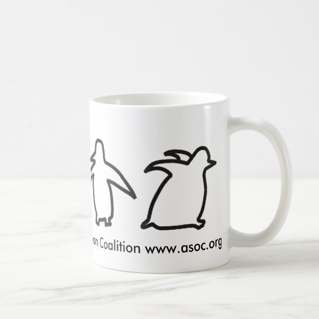 Penguin Mug Antarctic & Southern Ocean Coalition (Right)
