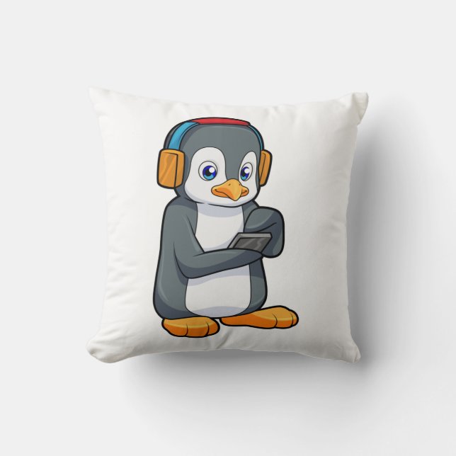 Penguin Music Headphone Cushion (Front)