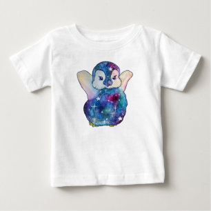 Penguin named Button Baby T-Shirt