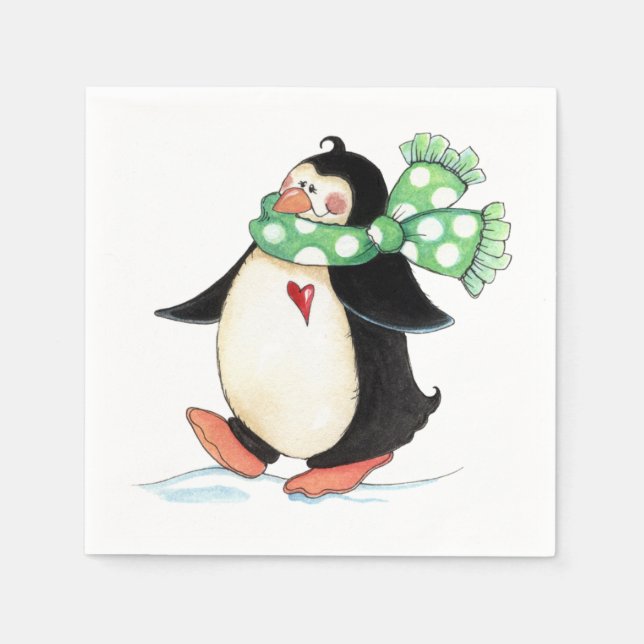 Penguin Napkin (Front)