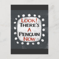 Penguin Now Postcard
