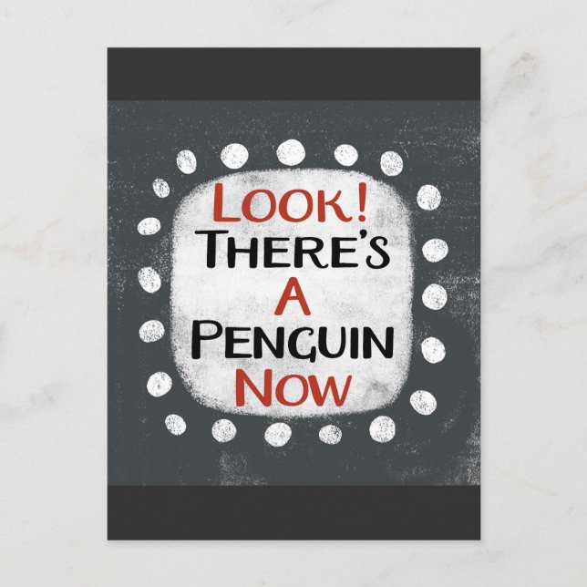 Penguin Now Postcard (Front)