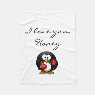 Penguin of Love Blanket