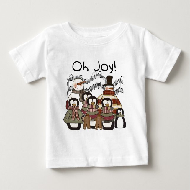 Penguin Oh Joy Christmas Tshirts and Gifts (Front)