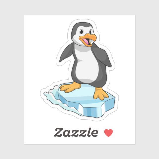 Penguin on Ice floe (Sheet)