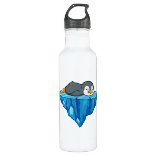 Penguin on Ice floe 710 Ml Water Bottle