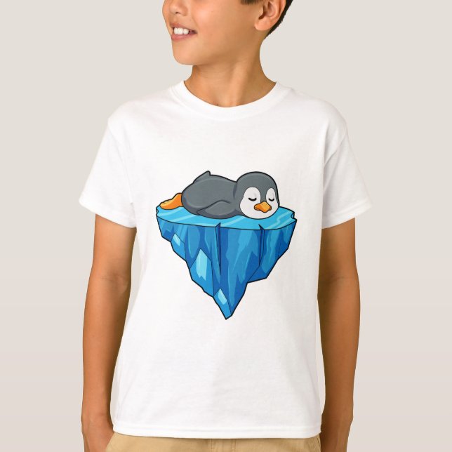 Penguin on Ice floe T-Shirt (Front)