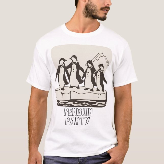 Penguin Party T-Shirt (Front)