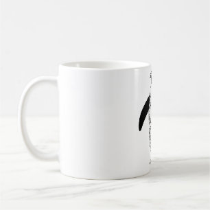 Penguin pattern coffee mug